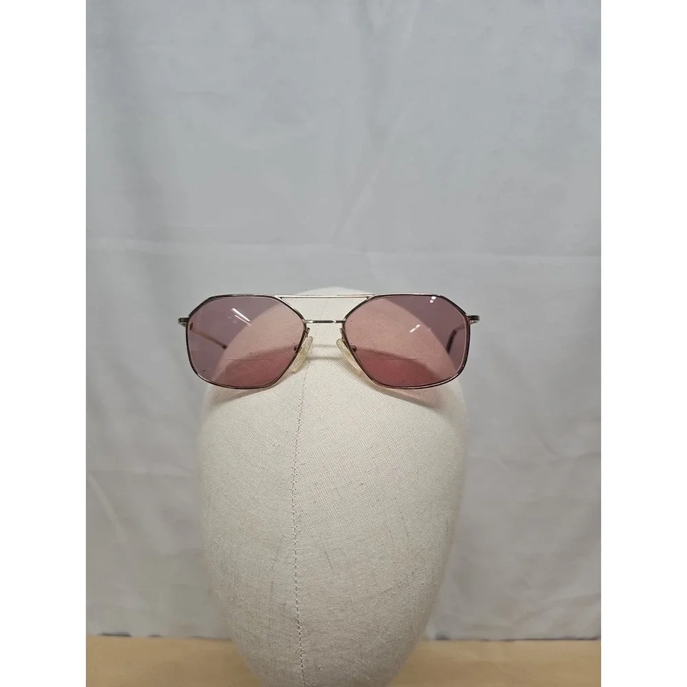 Viennaline Gold Vintage Prescription Casual‎ Glasses Frame 1980s Made in Austria